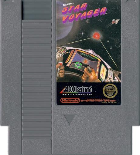 
Star Voyager | NES | North America | physical media scan: Cartridge | PriceCharting
