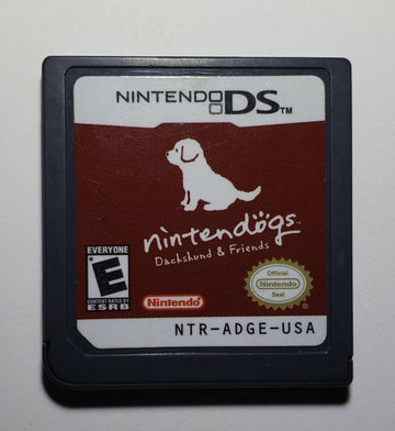 
Nintendogs: Dachshund & Friends | Nintendo DS | North America | physical media scan: Cartridge | PriceCharting