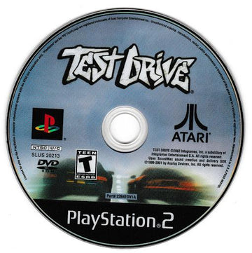 
Test Drive | PlayStation 2 | North America | physical media scan: Game Disc | PriceCharting