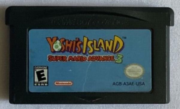 
Yoshi's Island: Super Mario Advance 3 | Game Boy Advance | North America | physical media scan: Cartridge | PriceCharting