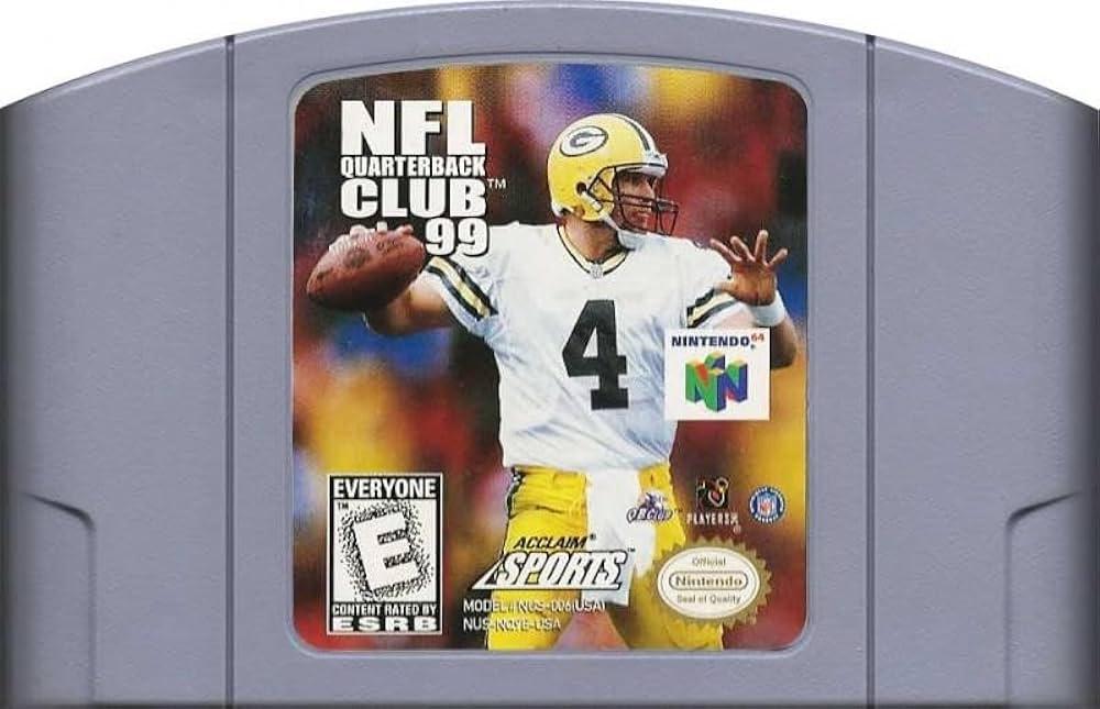 
NFL Quarterback Club 99 | Nintendo 64 | North America | physical media scan: Cartridge | PriceCharting