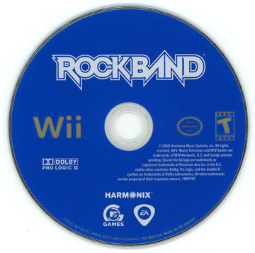 
Rock Band | Wii | North America | physical media scan: Disc | PriceCharting