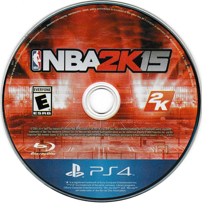 
NBA 2K15 | PlayStation 4 | North America | physical media scan: Game Disc | PriceCharting