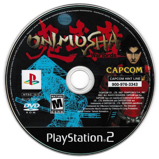 
Onimusha: Warlords | PlayStation 2 | North America | physical media scan: Game Disc | PriceCharting