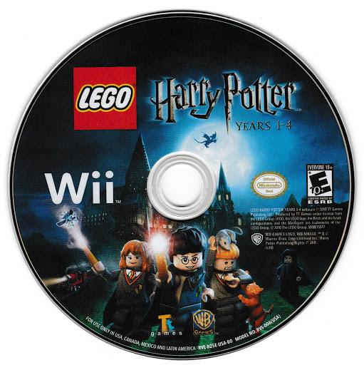 LEGO Harry Potter: Years 1-4 | Wii | North America | physical media scan: Game Disc | PriceCharting