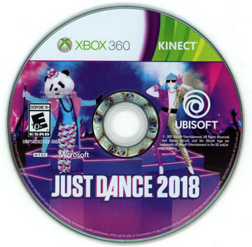
Just Dance 2018 | Xbox 360 | North America | physical media scan: Disc | PriceCharting