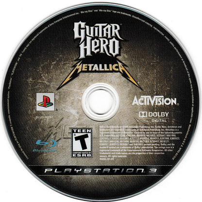 
Guitar Hero: Metallica | PlayStation 3 | North America | physical media scan: Game Disc | PriceCharting