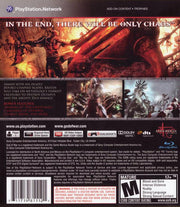 
God of War III | PlayStation 3 | North America | back cover scan: Back Cover | PriceCharting