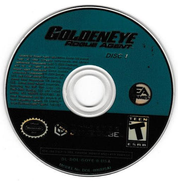 
GoldenEye: Rogue Agent | GameCube | North America | physical media scan: Game Disc 1 | PriceCharting