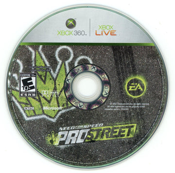 
Need for Speed: ProStreet | Xbox 360 | North America | physical media scan: Disc | PriceCharting