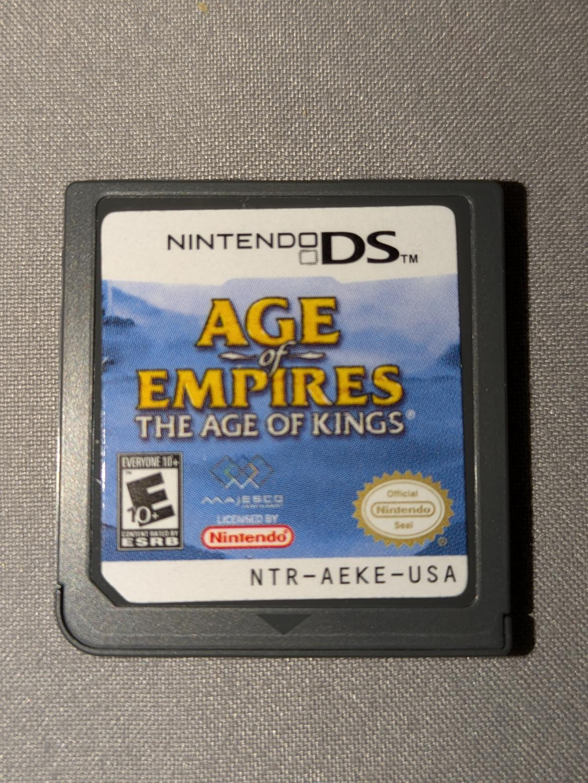 
Age of Empires: The Age of Kings | Nintendo DS | North America | physical media scan: Cartridge | PriceCharting