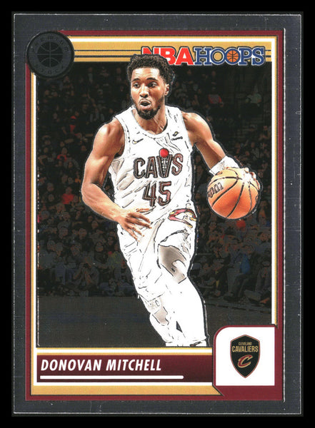 2023-24 Hoops Premium Stock #36 Donovan Mitchell