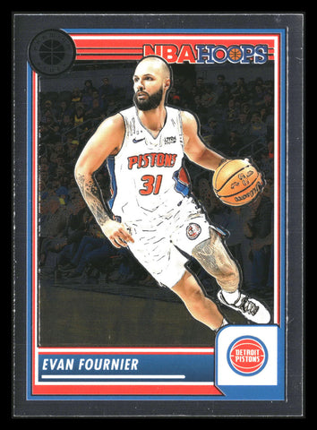 2023-24 Hoops Premium Stock #194 Evan Fournier