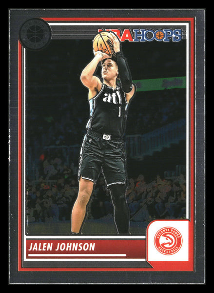 2023-24 Hoops Premium Stock #119 Jalen Johnson