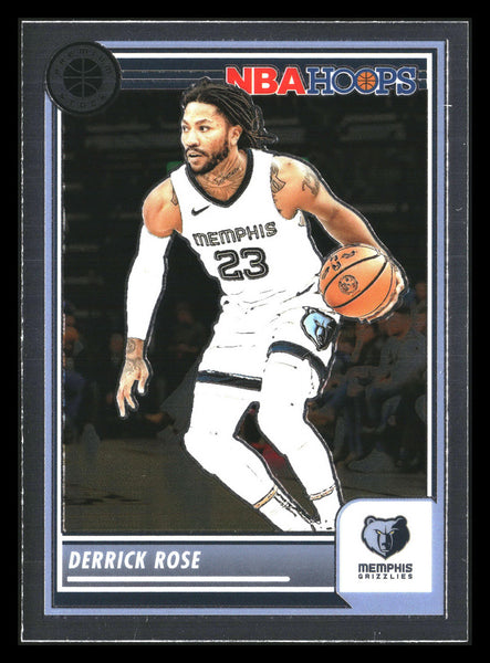 2023-24 Hoops Premium Stock #72 Derrick Rose