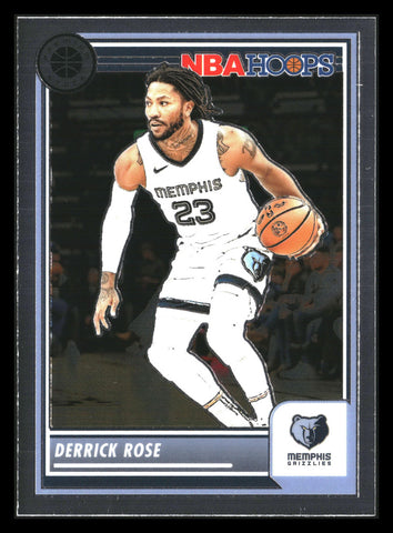 2023-24 Hoops Premium Stock #72 Derrick Rose