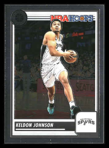 2023-24 Hoops Premium Stock #118 Keldon Johnson