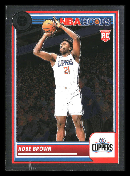 2023-24 Hoops Premium Stock #55 Kobe Brown