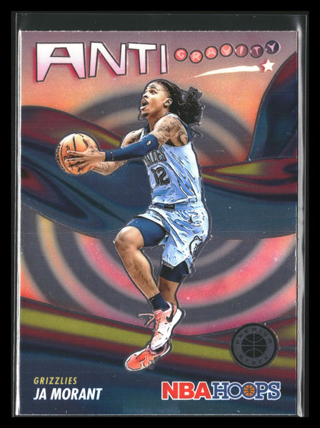 2023-24 Hoops Premium Stock Ja Morant Anti Gravity #19 Memphis Grizzlies