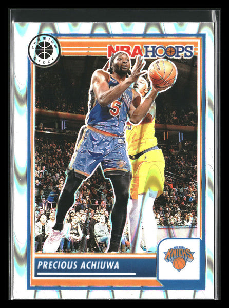 2023-24 Panini NBA Hoops Premium Stock - Seismic Prizm #176 Precious Achiuwa