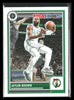 2023-24 Panini NBA Hoops Premium Stock Jaylen Brown Silver Prizm #81