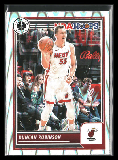 2023-24 NBA Hoops Premium Stock Seismic - Duncan Robinson Heat