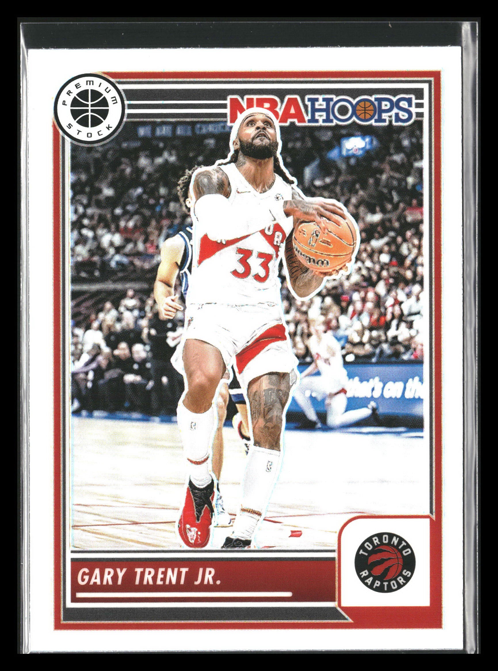 2023 Hoops Premium Stock #200 Gary Trent Jr Silver Raptors