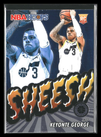 2023-24 Panini Hoops Premium Stock Keyonte George #8 Sheesh RC