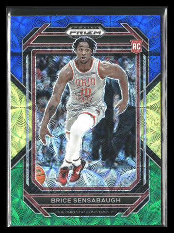 2023 Panini Prizm Draft Picks #20 Brice Sensabaugh Choice Blue/Yellow/Green