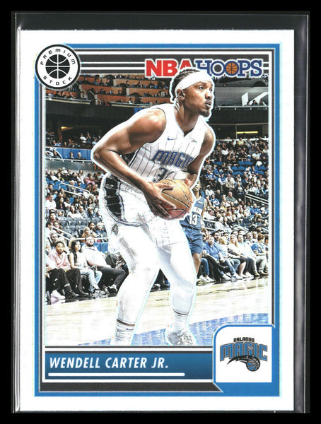 2023-24 NBA Hoops Premium Stock WENDELL CARTER JR Silver Prizm #174 Magic