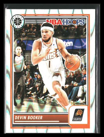 2023-24 Panini NBA Hoops Premium Stock - Seismic Prizm #96 Devin Booker Suns