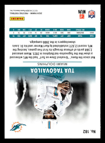 2024 Panini Prestige #182 Tua Tagovailoa