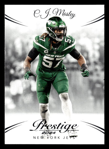 2024 Panini Prestige #232 C.J. Mosley