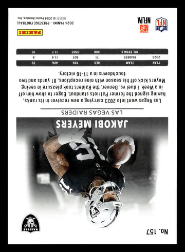 2024 Panini Prestige #157 Jakobi Meyers