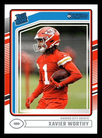 2024 Donruss #398 Xavier Worthy