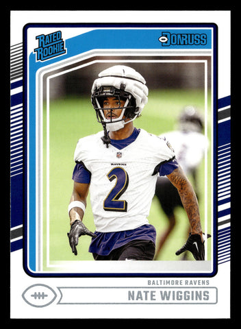 2024 Donruss #391 Nate Wiggins