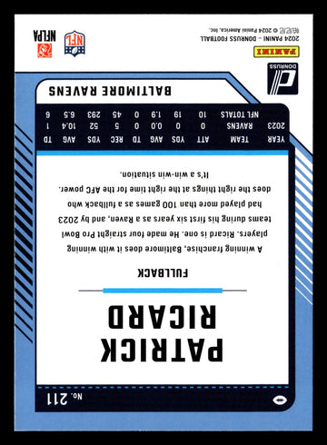 2024 Donruss #211 Patrick Ricard