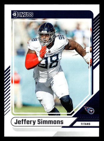 2024 Donruss #179 Jeffery Simmons