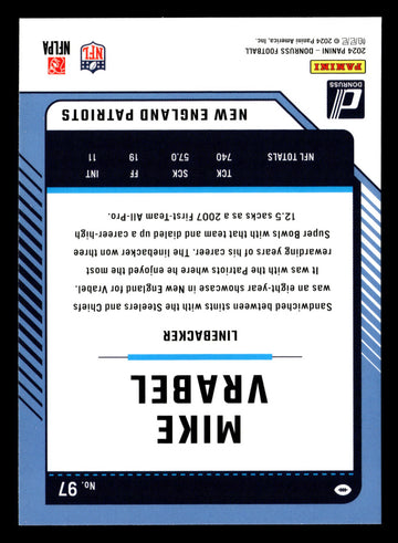 
2024 Donruss #97 Mike Vrabel