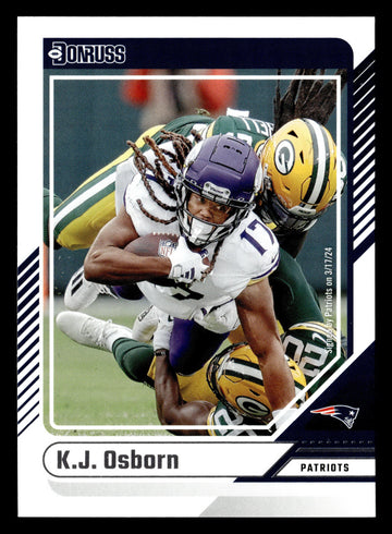 
2024 Donruss #31 K.J. Osborn