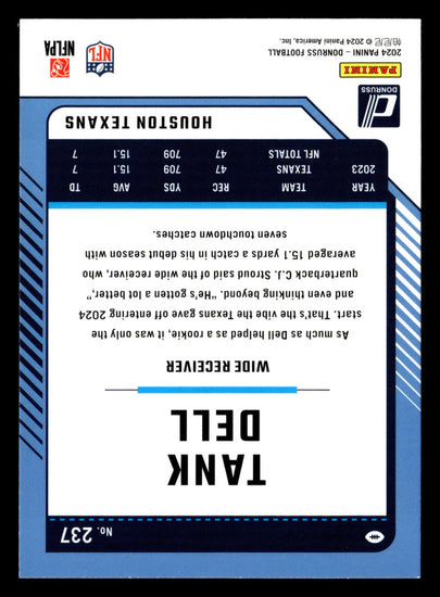 2024 Donruss #237 Tank Dell