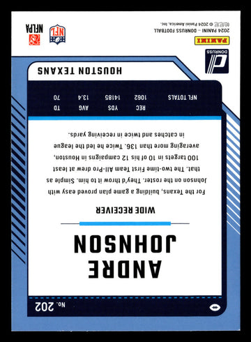 
2024 Donruss #202 Andre Johnson
