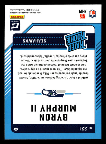 2024 Donruss #321 Byron Murphy II