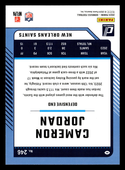 2024 Donruss #246 Cameron Jordan