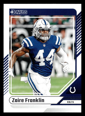 2024 Donruss #257 Zaire Franklin