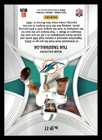 2024 Panini Mosaic #EP-TT Tua Tagovailoa Epic Performers