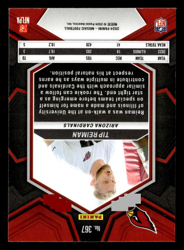 2024 Panini Mosaic #367 Tip Reiman