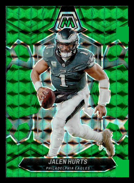 2024 Panini Mosaic #176 Jalen Hurts Mosaic Green