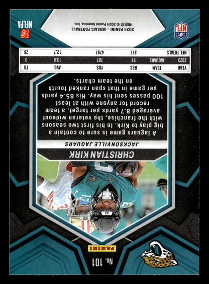 2024 Panini Mosaic #101 Christian Kirk