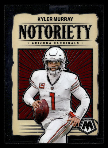 2024 Panini Mosaic #10 Kyler Murray Notoriety